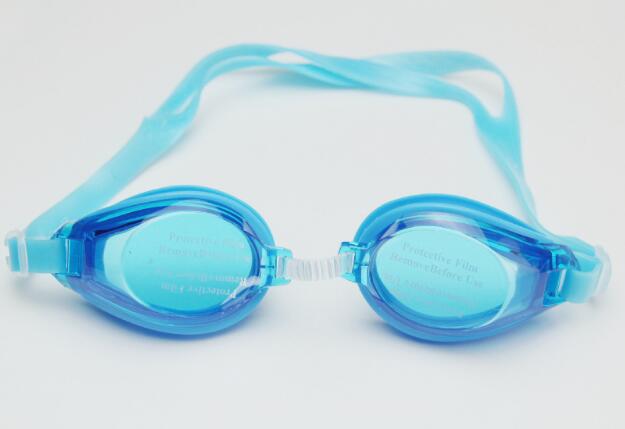 Adjustable Anti-fog Children Swimming Goggles Swimming Accessories Waterpark Supplies For Baby Safe Swim Eyeglasses: Sky Blue