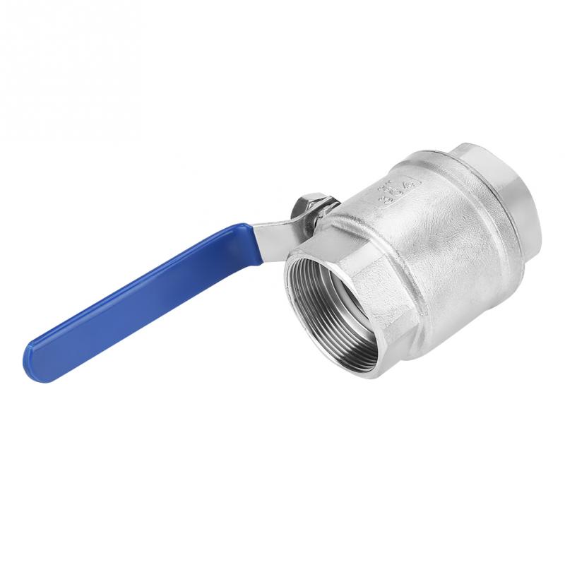 304 Ball Valve Stainless Steel Two-piece Full Port Female Thread Ball Valve 2" DN50 1000 WOG water valve valvula solenoide