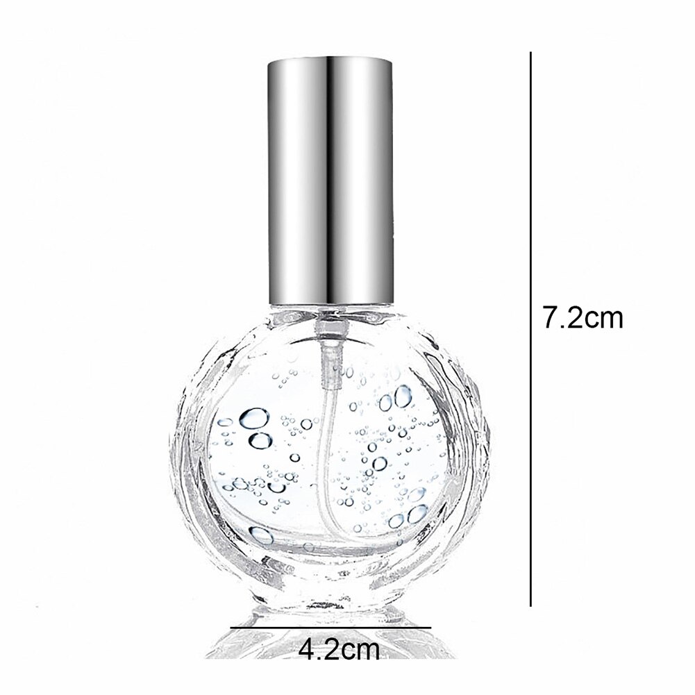 10ml Mini Draagbare Clear Reizen Parfumflesje Navulbare Verstuiver Leeg Glas Parfum Opslag Flessen Travel Organizer