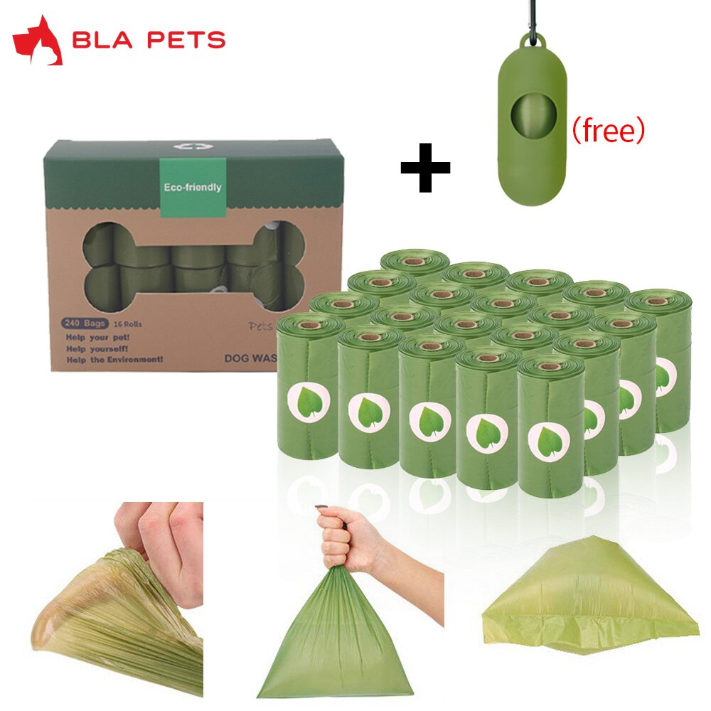 Environmental Dog Poop Bag Dispenser Outdoor Home Clean Box Waste Bags For Pet Leash Poop Bags Pick up Tools Decomposed