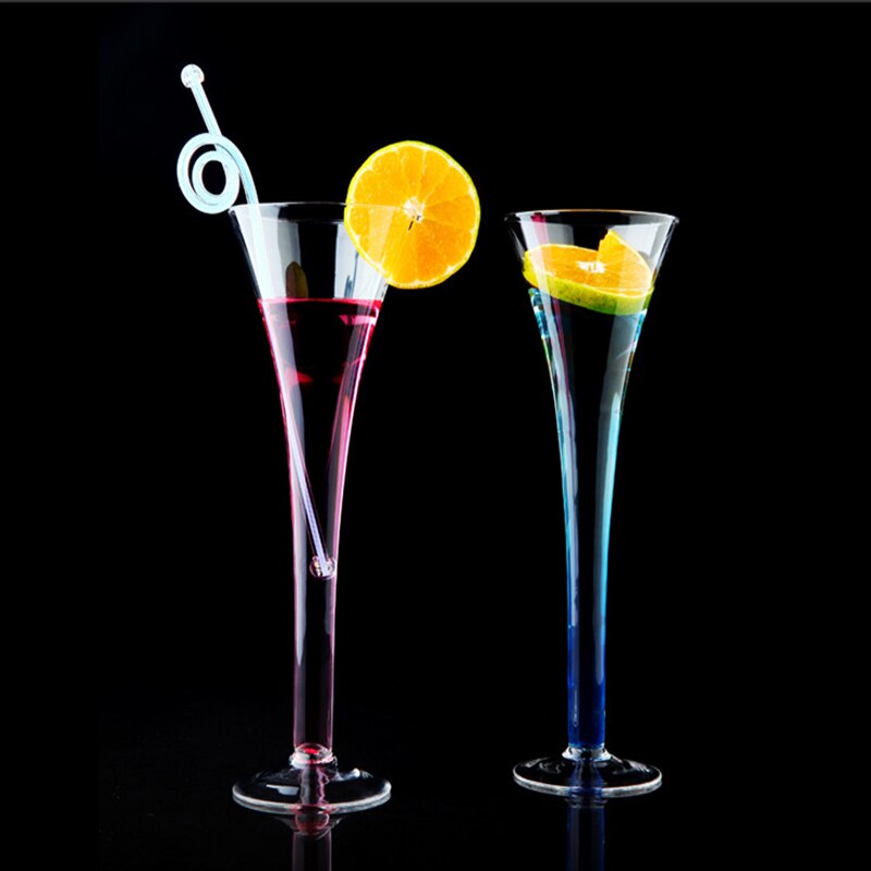 230ML Cocktail Glazen Beker Omgekeerde Driehoek Cup Martini Glas Rode Wijn Glas Hoog Champagne Glas voor Wijn Whiskey sap