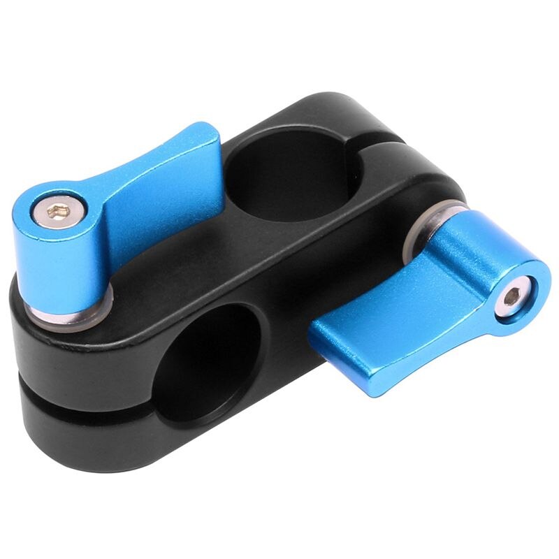 90 Graden Haakse 15 Mm Rod Rig Klem Adapter Voor 5D2 5D3 A7sGH4 Dslr Camera Fotografie Systeem Fotostudio handgreep Monitor