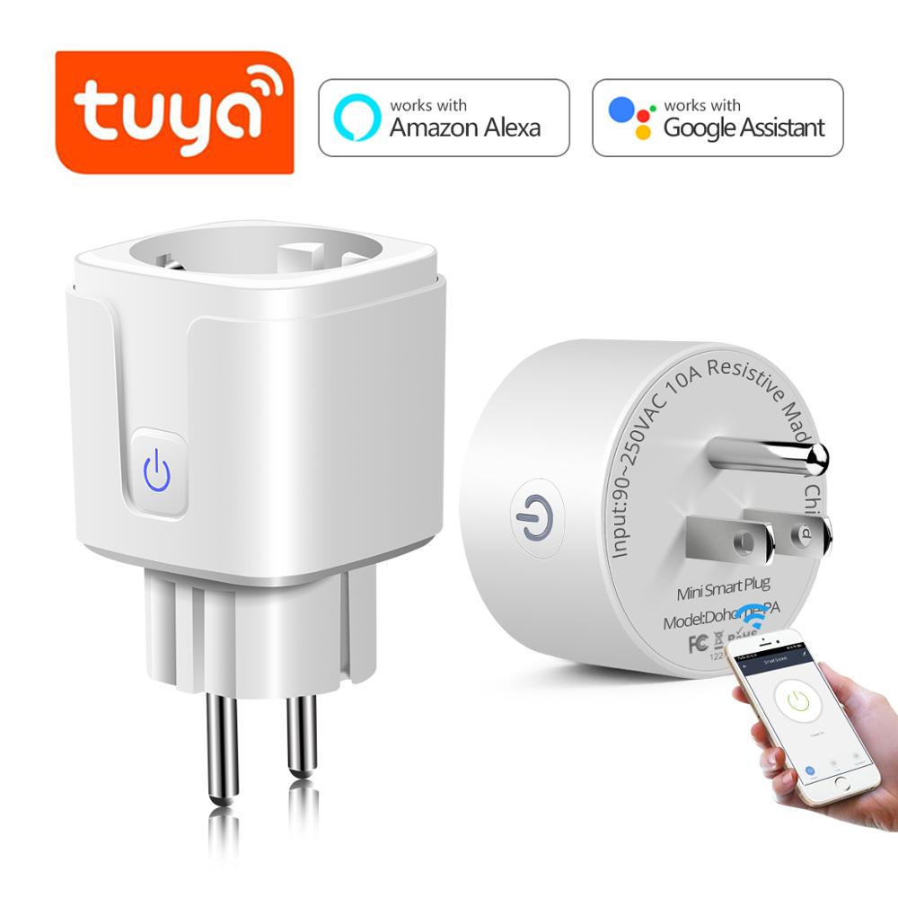 WiFi Smart Home Sockets EU US Wireless Remote Voice Control Power Energy Monitor Outlet Timer Socket Apple Homekit / Tuya