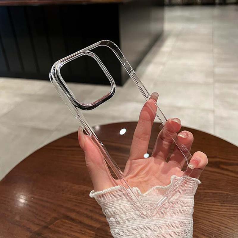 Transparant telefoonhoesje voor iPhone 11 12 13 14 15/PRO/PROMAX/PLUS