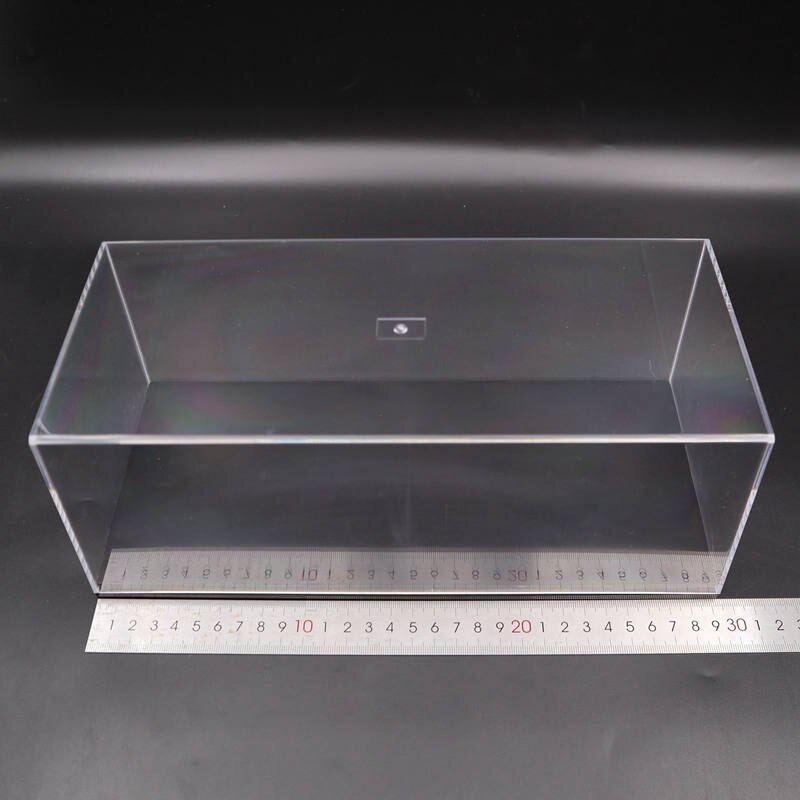 Model Auto Acryl Case Display Box Transparante Stofdicht Met Black Base 1/64 1/43 1/32 1/18 1/24: 24 29cmx13cmx11cm