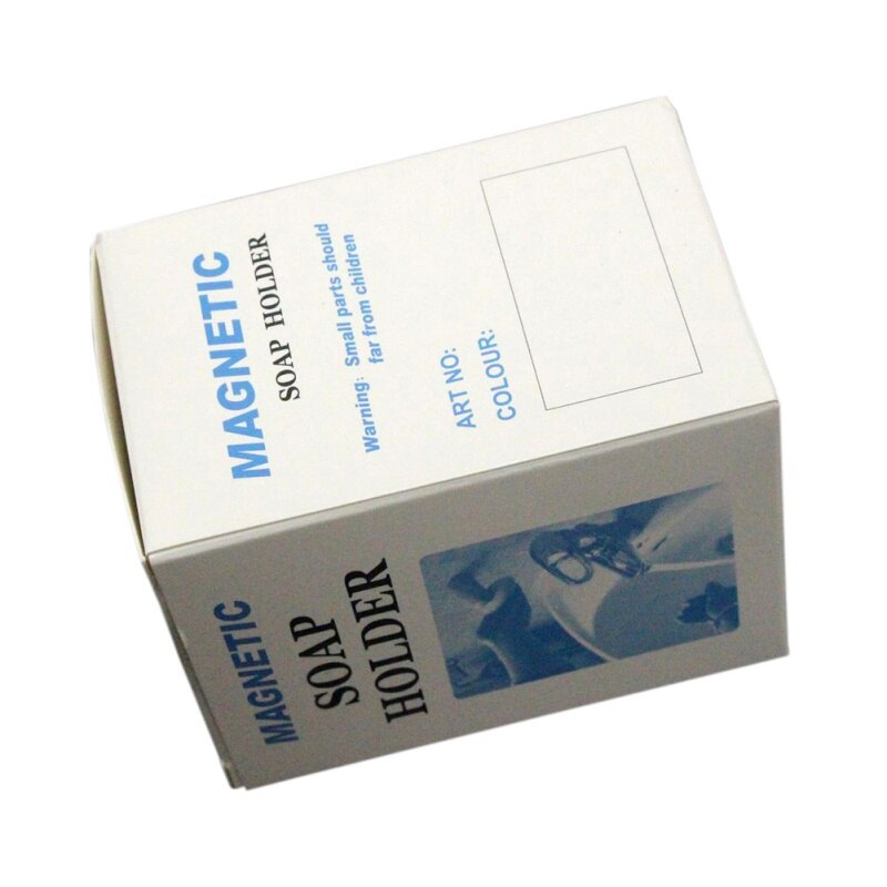 Magnetic Soap Holder Suction Cup Soap Box Silver Home Garden Household Merchandises Bathroom Products