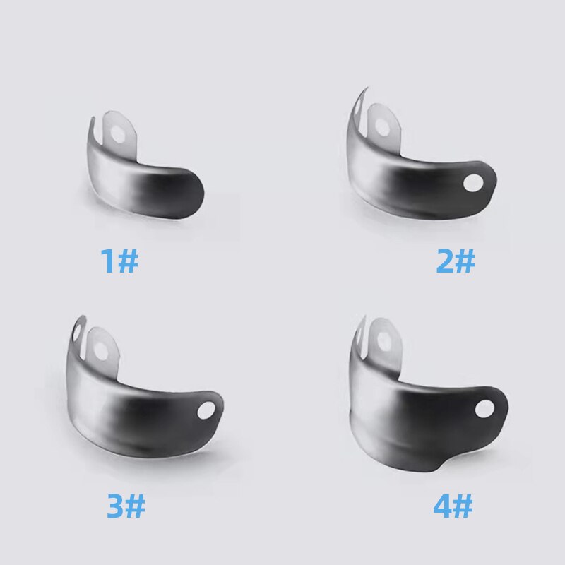 Bandes de matrice dentaire, Matrices métalliques sectionnelles dentaires pour remplacement des dents, matériel d'outils de dentisterie