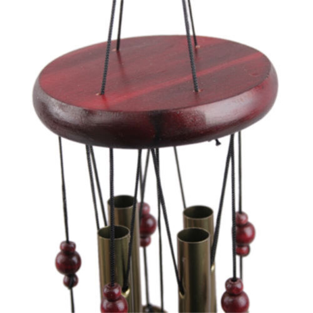 Antieke Windgong Aluminium Koperen Tuin Yard Buizen Bells Retro Wind Chime Kapel Klokken Outdoor Thuis Slaapkamer Opknoping Decor