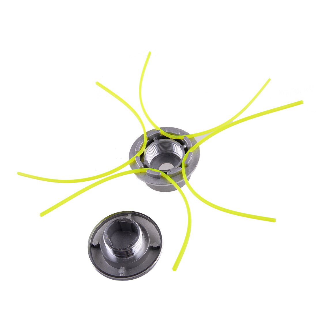 Universal Aluminium Alloy Trimmer Head 4 String Line for Garden Brush Cutter Grass Mower Lawn Accessories