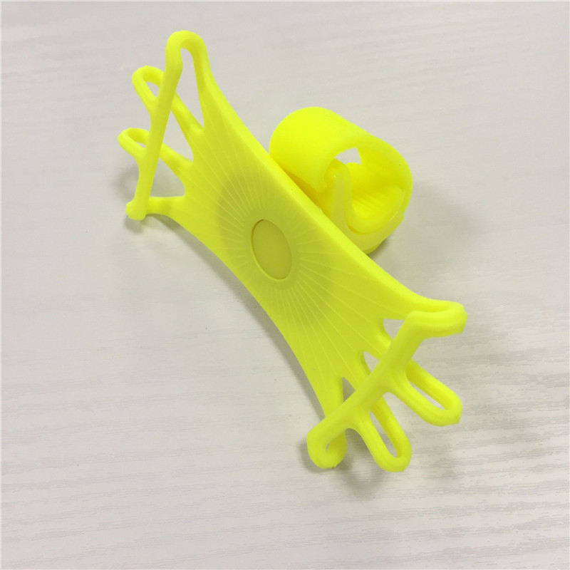 Baby Stroller Accessories Mobile Phone Holder Rack Universal 360 Rotatable Baby Pram Cart Phone Holdeolder For iPhone GPS Device: Yellow