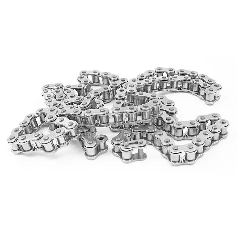 Industrial 304 Stainless Steel Short Pitch Roller Chain 08B 1.5 Meter Transmission Drive Sprocket Chain for Machinery Equipmen