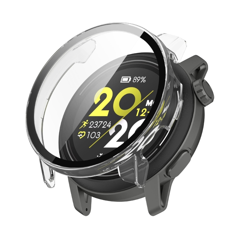 Full Coverage Protective Case Protector for COROS Pace 3 Smartwatch Reliable and Stylish Intelligent Watch Bumpers Cover: Clear