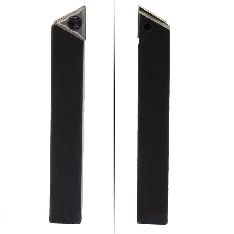 SHGO -Indexable Carbide Turning Tools 10Mm 3/8 inch Tipped Lathe Cutter Tool Set for CNC Machine 5 PCS