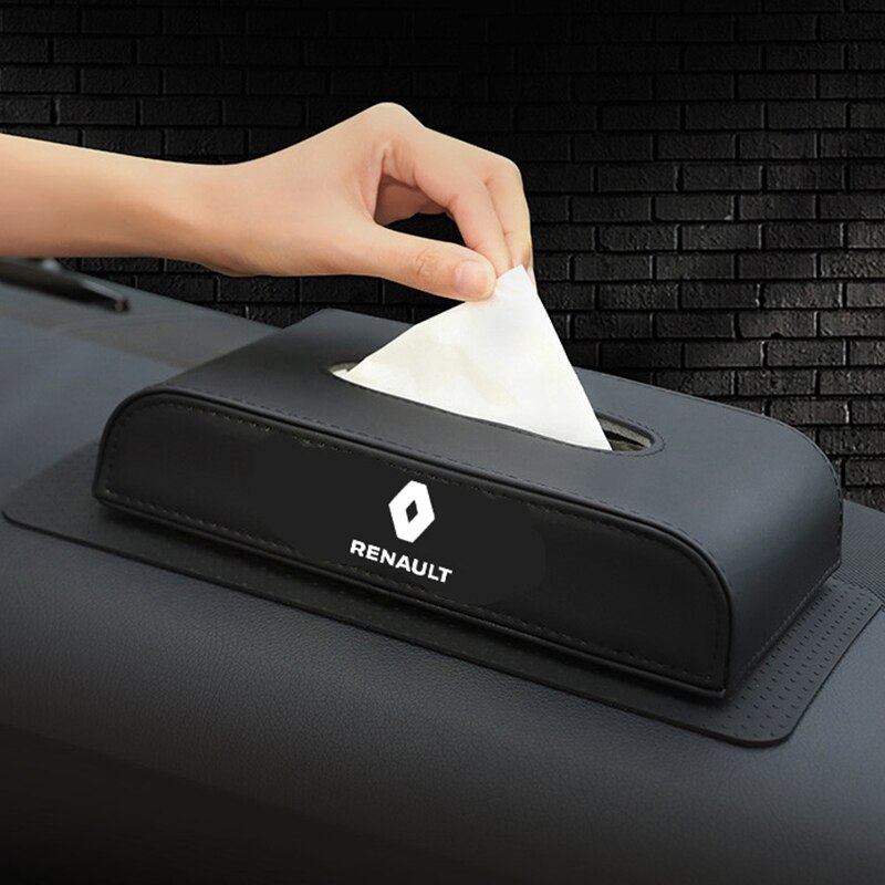 1pcs Car Tissue Boxes Auto Paper Towel for Jeeps Grand Cherokee WK2 Patriot Wrangler Buluo Transversanl Compass Pegatinas