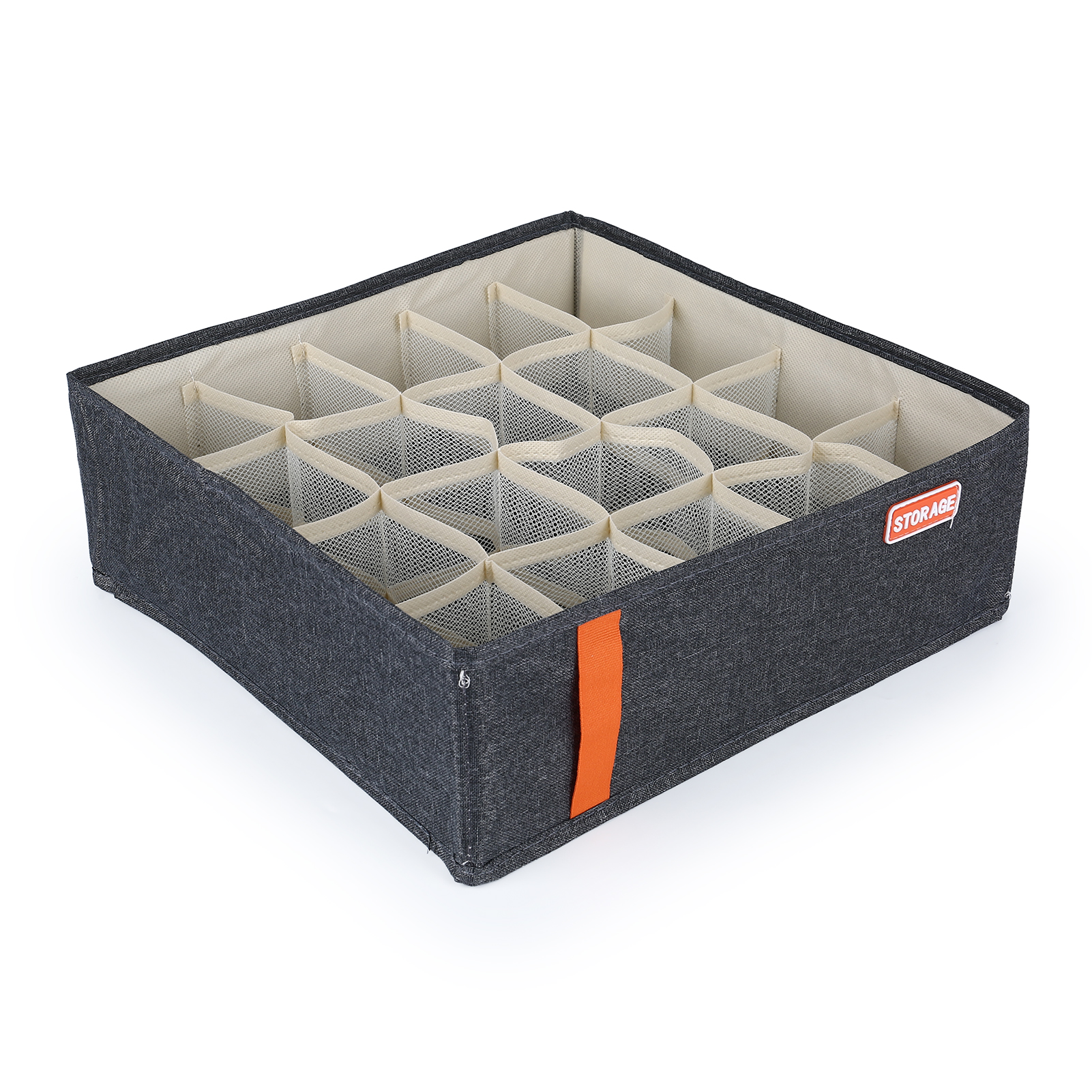 Garderobe Kleding Organizer 6-20 Roosters Kleding Broeken Jeans Opbergdoos Ondergoed BH Sokken Compartiment Lade Organisatoren Dozen: Licht Geel