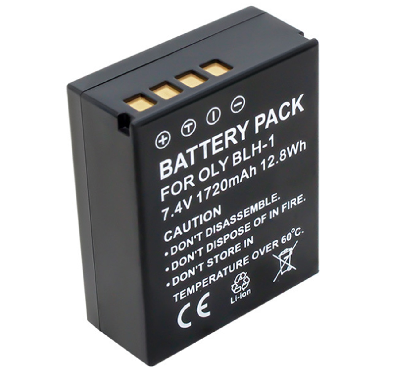 Batterie pour Olympus BLH-1, BLH1, BCH-1 et OM-D E-M1X, OMD EM1X, OM-D E-M1 Mark II, EM1 MarkII appareil photo numérique