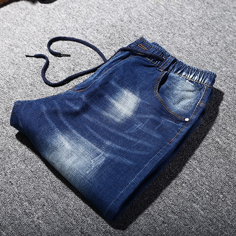 9XL Grande Taille D'été Hommes Baggy Short Cargo Homme Décontracté Court Denim Un Pantalon Hommes Court Jeans Pantalon