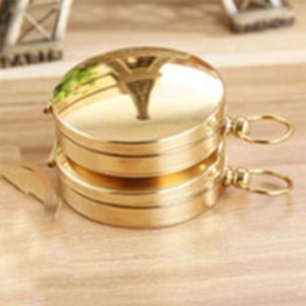 Compass Outdoor Camping Compasses Copper Shell Compass Flip Up Cover Shakeproof Direction Recognition Outdoor