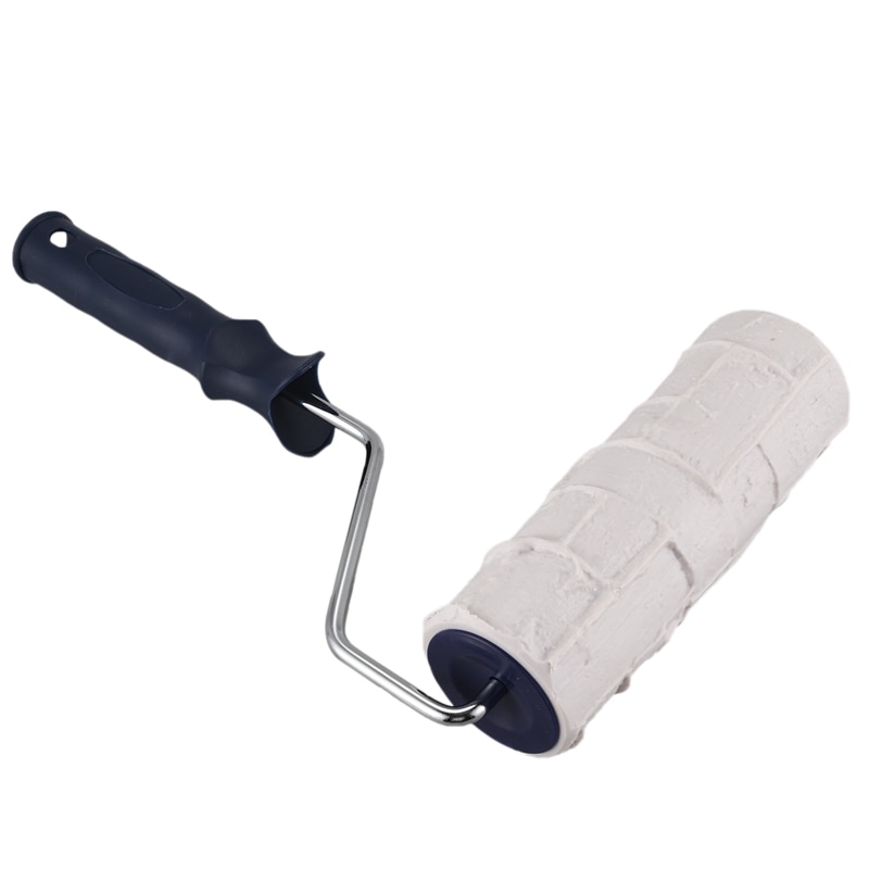 Rodillo de Pintura con patrones, herramientas decorativas Iwata Rolo de Pintura, rodillo de tinta para Pintura de pared, camino de jardín de piedra de imitación 2205TS