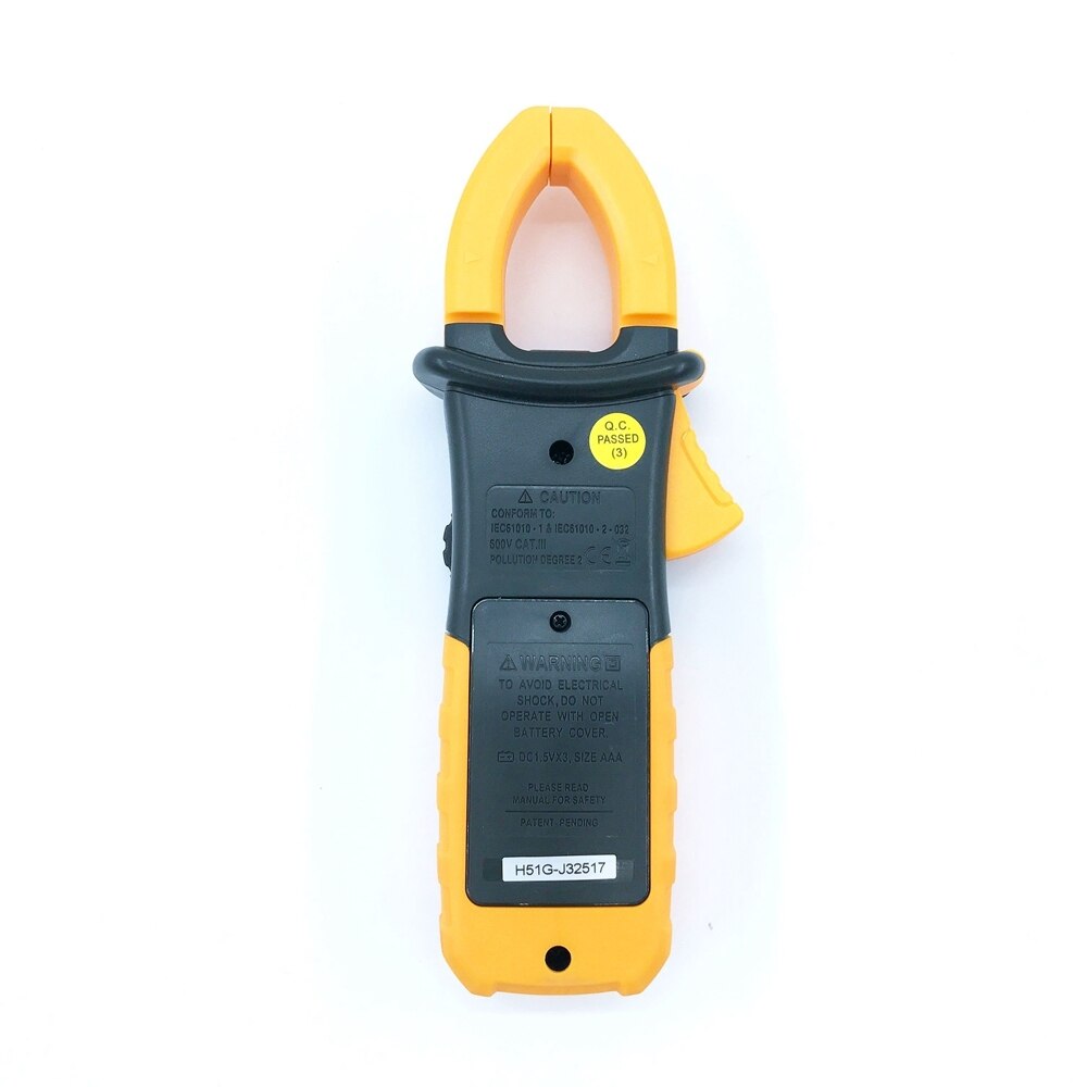 MS2008A Digital Voltage Current Clamp Meter Multímetro AC Freqüência de