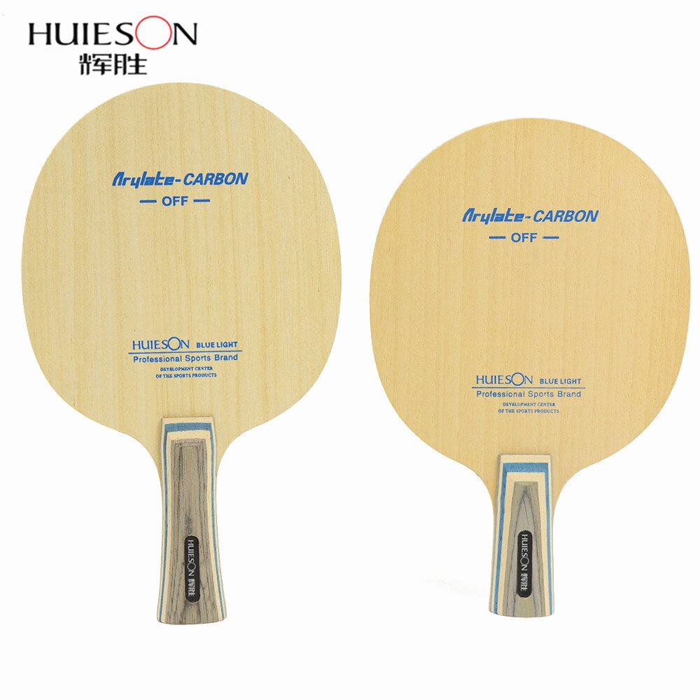 Huieson 7 capas arilate fibra de carbono Tenis de Mesa hoja ligera raqueta de tenis de mesa ataque rápido accesorios de Ping Pong