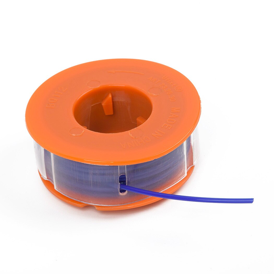 3pcs Fits For Bosch Strimmer Trimmer Spool Line ART 23 26 30 Combitrim Easytrim Orange Electric String Trimmer Head Spool