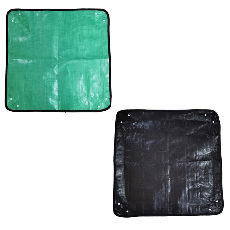 Estera de plantación de PE, estera de jardinería verde, planta, balcón, súper ligera, reutilizable, impermeable, estera de flores de jardín, 25,6 pulgadas