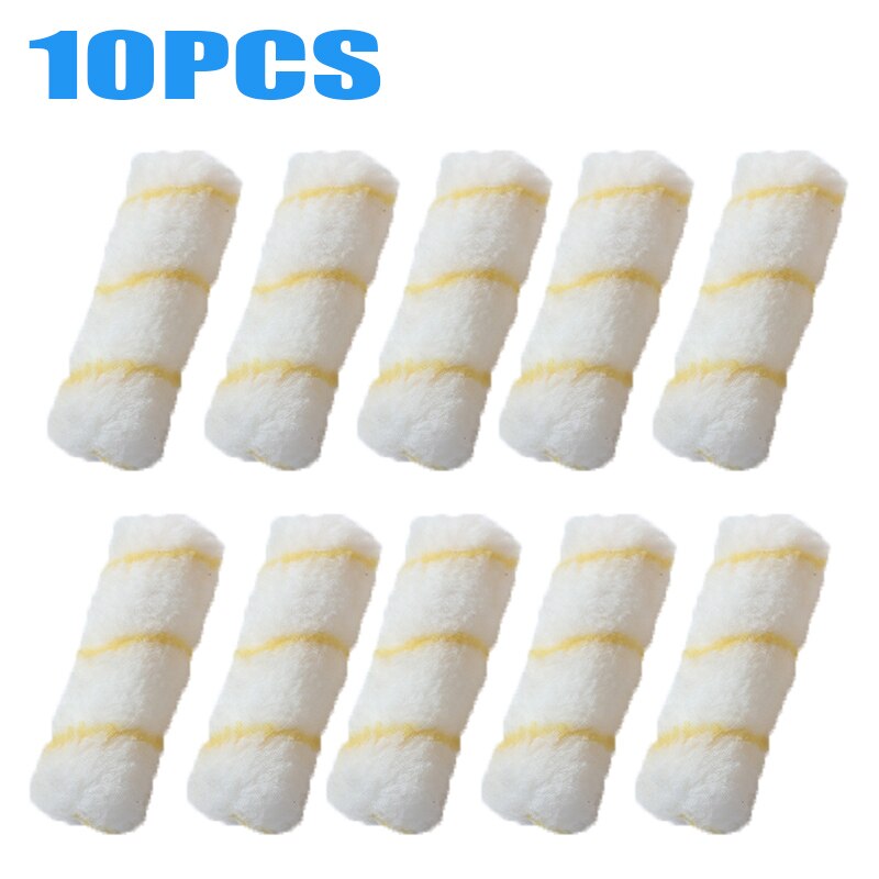 10/20pcs Paint Brushes Wall Ceiling 4 Inch DIY Roller Paint Brush Painting Brushes Painting Tools Paint Tool Sets for Home: 10PCS