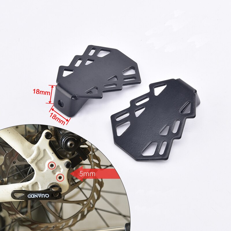 de apoyapiés traseros para bicicleta eléctrica, pedales traseros plegables para pies para bicicleta con para un par