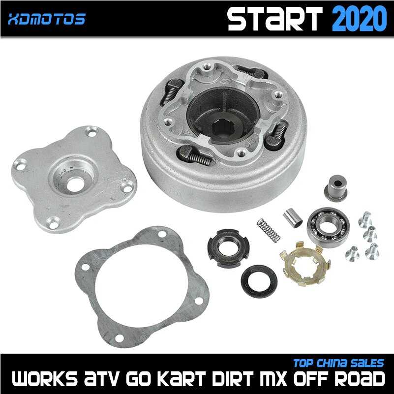 125cc Complete Manual Clutch Assembly kit For 52.4mm Bore lifan 125cc Start in neutral Horizontal Kick Starter Engines Pirt Bike: Default Title