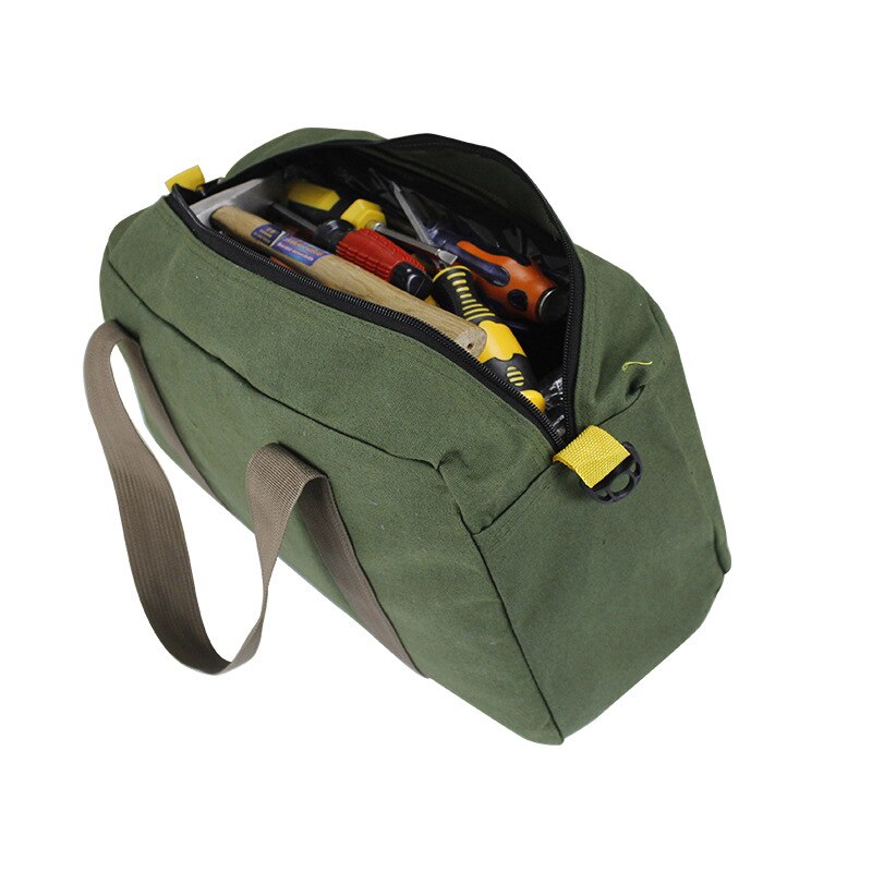 Durable Thick Canvas Pouch Tool Bags Oxford Canvas Carry Bag Portable Pliers Metal Tools Kit Parts Hardware Organizer