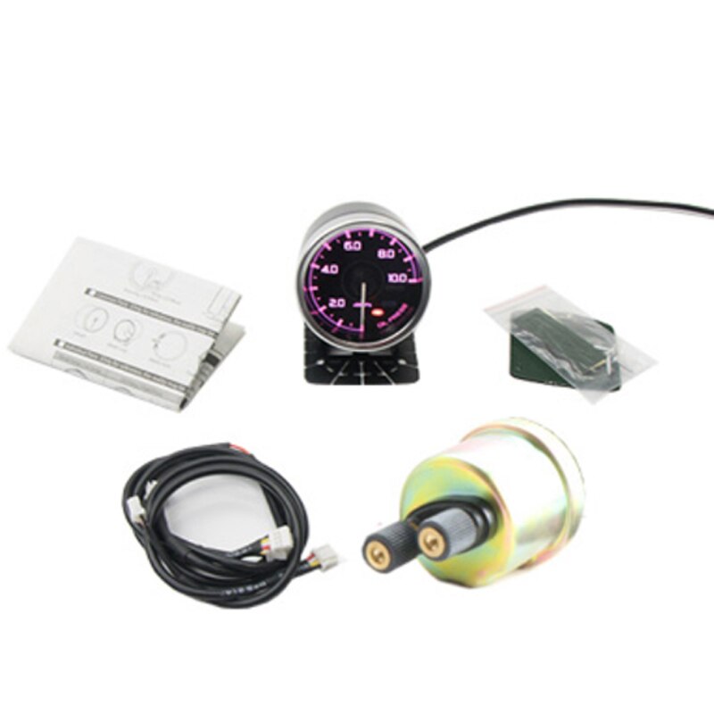 Advance Defi Gauges A1 60mm Defi Water Temperature Gauge Tachometer Meter Oil Temp Turbine Meter Vacuum Voltage Gauge BT20S09: Oil pressure