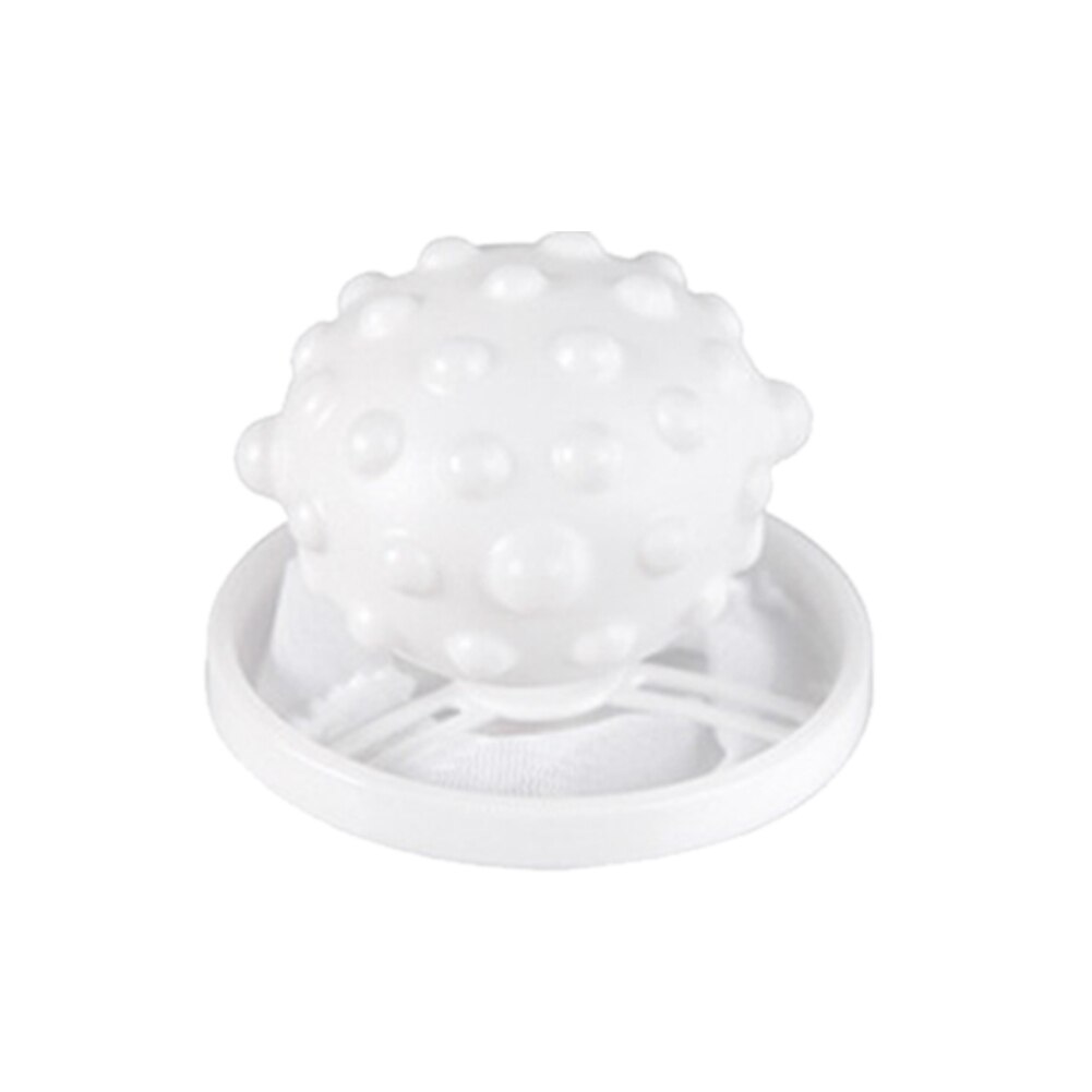 Kula robić prania anty-uzwojenie pływające szarpie wyłapywacz włosów pralka włochata piłka depilator ssący odkażanie: Kości słoniowej