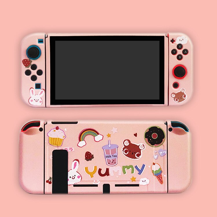 Funda blanda de TPU para Nintendo switch, carcasa colorida para Nintendo Switch: I