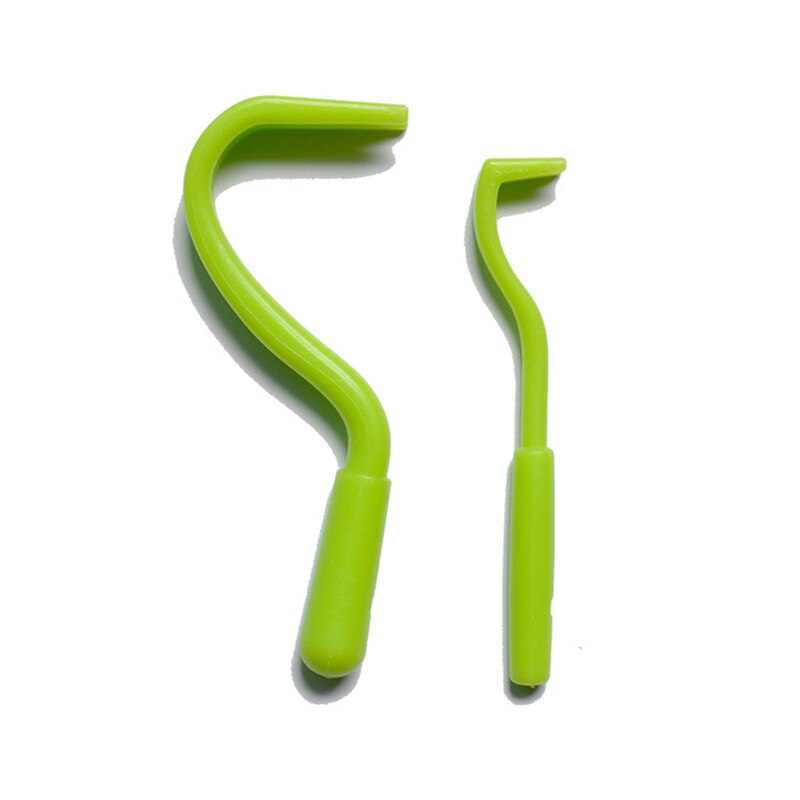 1Set Pet Flea Remover Tool Plastic Scratching Hook Remover Pet Cat Dog Grooming Supplies Tick Removal Tool Tweezers Comb: Green