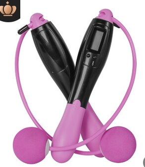 Cordless Skipping Rope Electronic Counting HD Display Multiple Modes Zero Setting Data Conversion Training Sport Tool