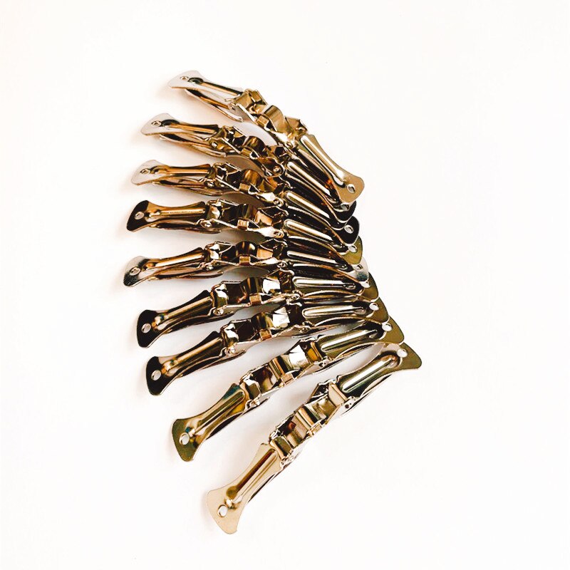 50 Metal Bow Tie Clips 2 3/4" Long Bowtie Making Hardware DIY