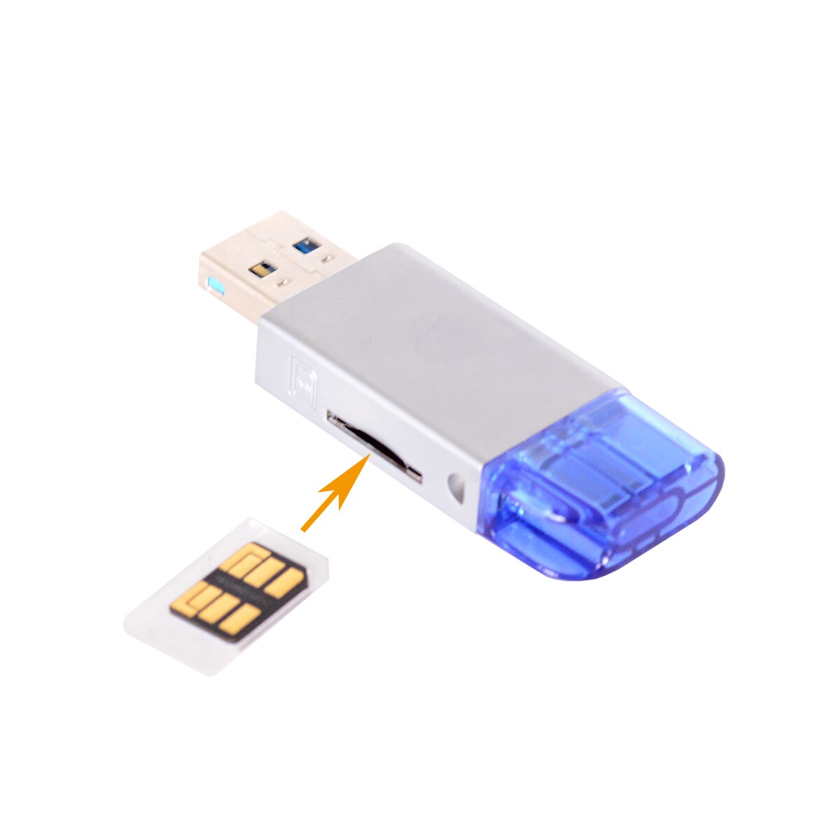 Usb 2.0/USB-C Type C Naar Nm Nano Geheugenkaart &amp; Tf Micro Sd Kaartlezer Voor Huawei Mobiele telefoon &amp; Laptop