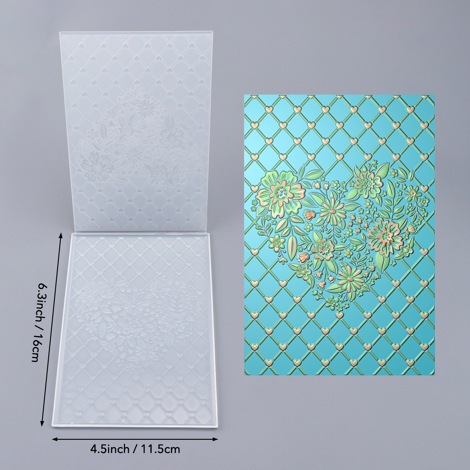 2025, neue 3D-Prägeordner, Sonnenblume, Liebe, Herz, Kranz, Folienordner für DIY, Sammelalbum, Weihnachten, , Papierkarten, Basteln: violett