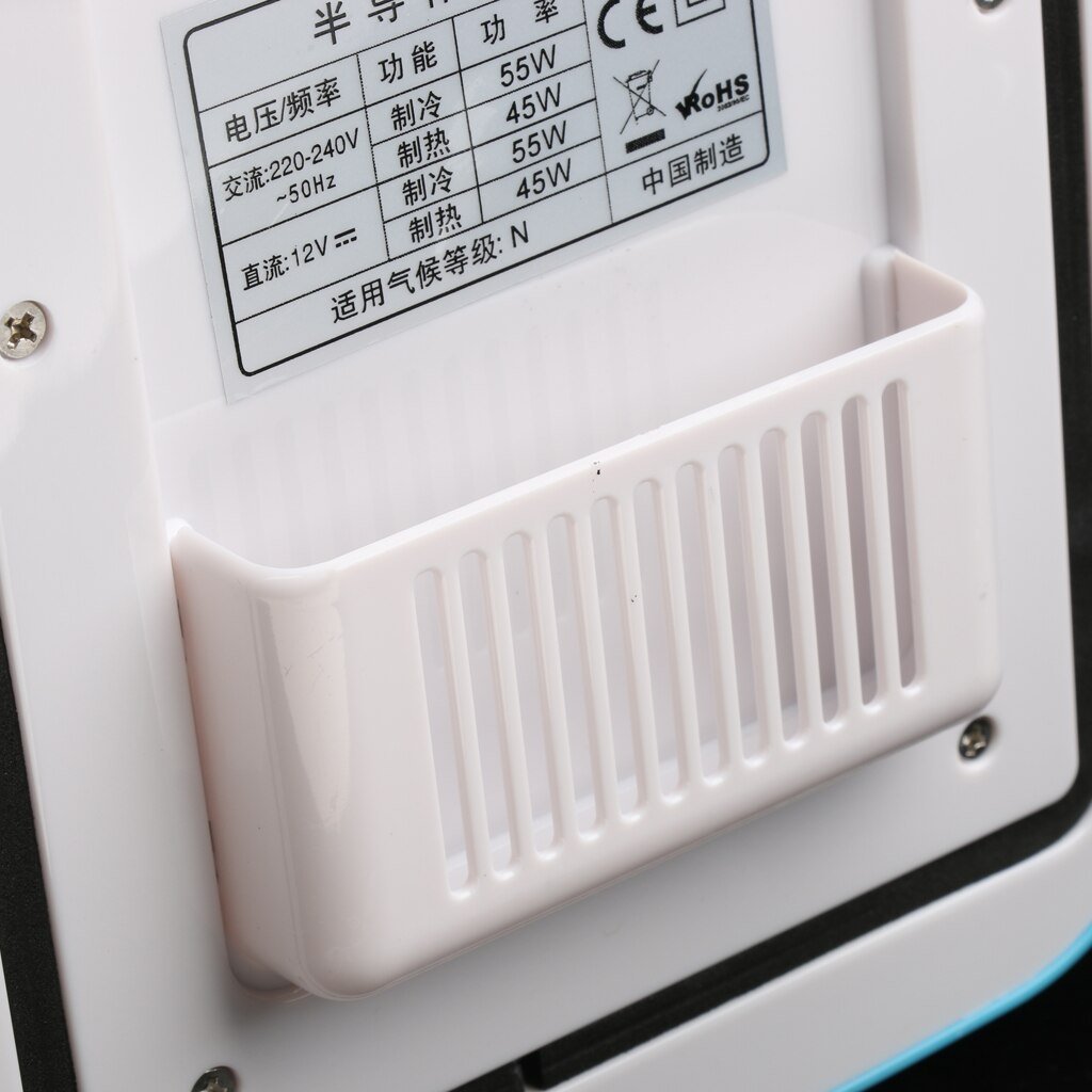 4L Portable Fridge Cool Warm Electric Refrigerator for Travel Camping Fishing Fits all 12V Vehicles, RV, Truck, Boat