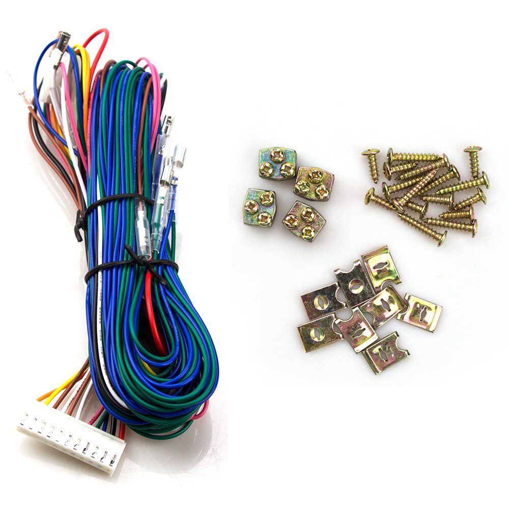 Eunavi Auto car remote central Locking 4 Door Keyless Entry System 360 Degree Rotation car kit 12V Car Power Door Lock Actuator