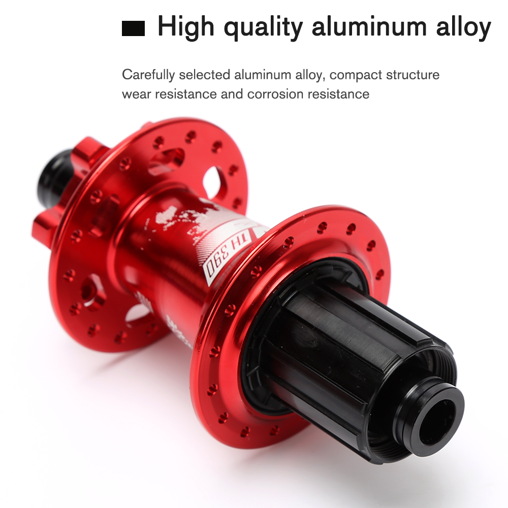 TANKE Ultralight MTB Bicycle Hub 6 Pawls 6 Bearing Freehub 120 Click 36H 7-12 Speed 6 Nail Bike Disc Brake Hubsets Cycling Parts