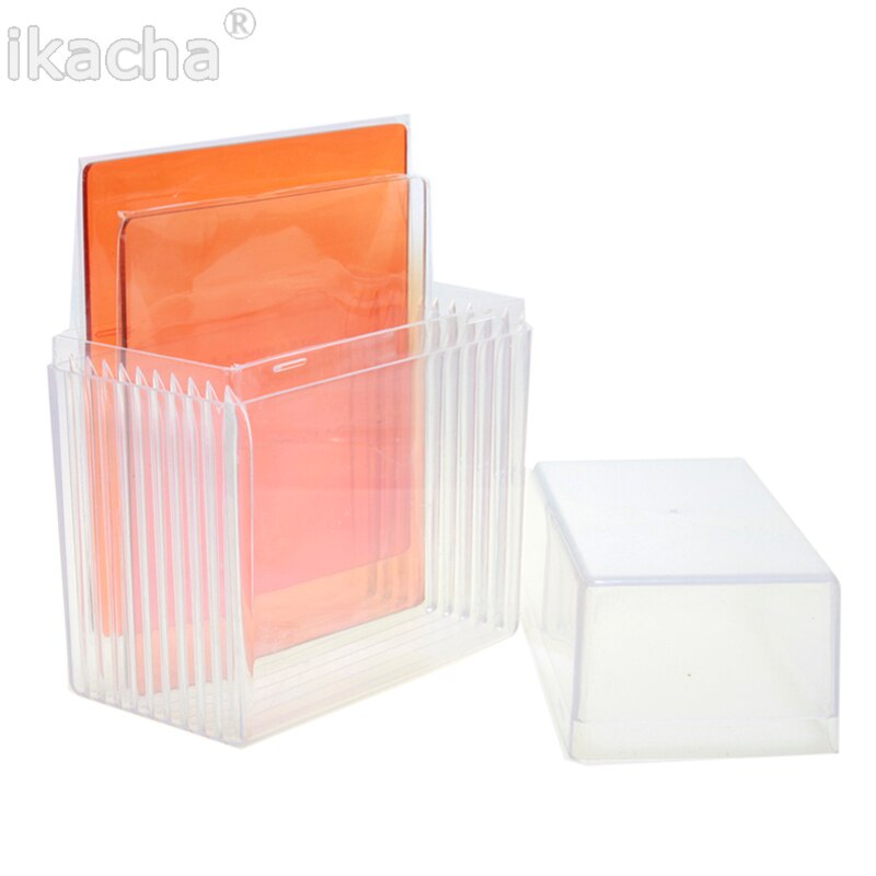 Plastic Filter Opslag Houder Container Box Case voor 10 Filters Cokin P-serie Systeem