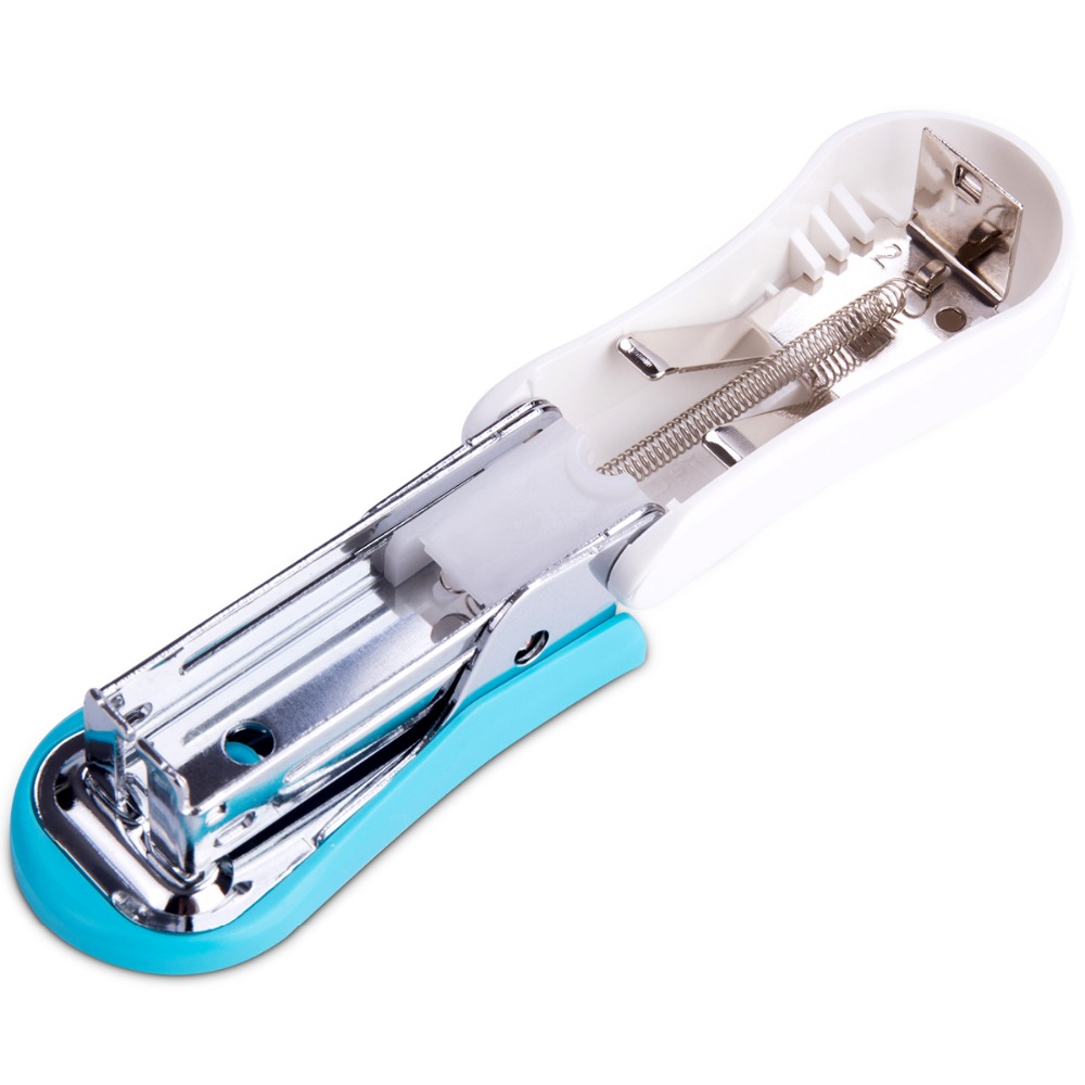 12#Mini remover lovely Stapler Set Cartoon Office School Supplies Staionery Paper Clip Binding Binder Book Sewer