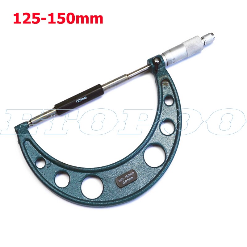 0-4inch Outside Micrometers in sets inch micrometer 0-1" 1-2" 2-3" 3-4" outside micrometer Mikrometer caliper thickness gauge me: 125-150mm