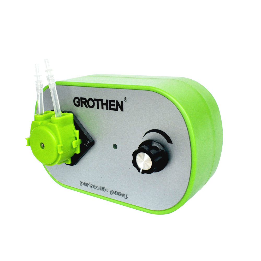 Peristaltisk vätskepump doseringspump för akvarium lab vatten analytisk 4ml/ min -120ml/ min grothen  g628-1