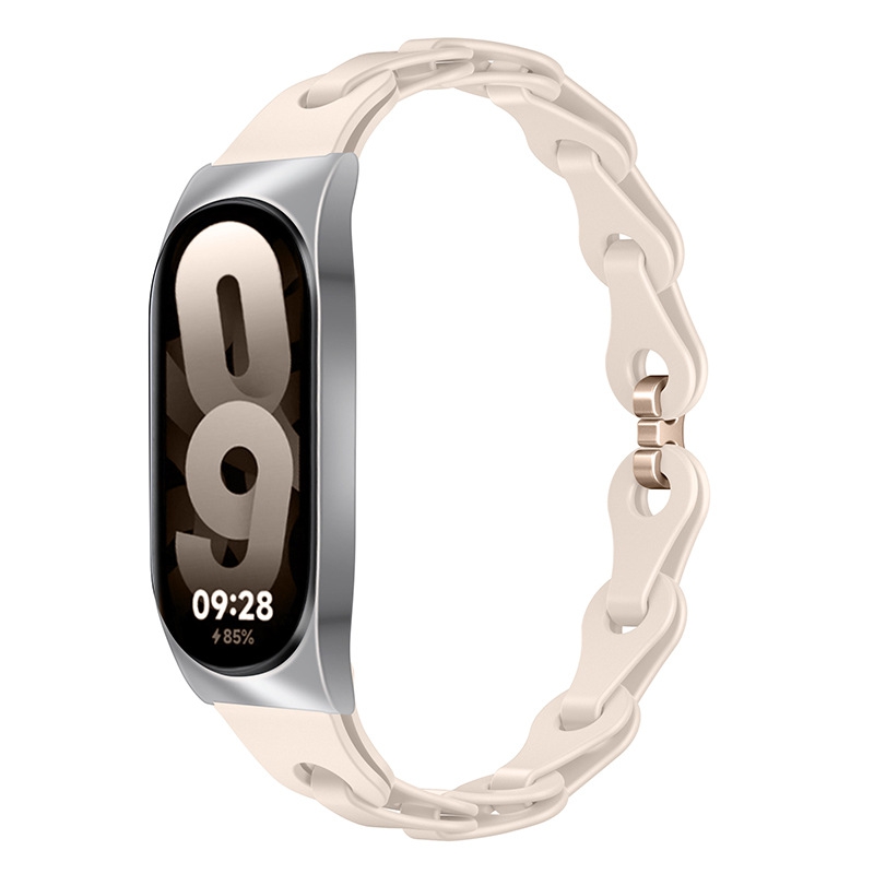 Holle siliconen band voor Xiaomi Mi Band 9 Mi 9 Officiële stijl vervangende horlogeband armband voor Xiaomi Mi Band 8 Mi Band 9 riem