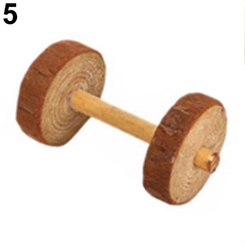 Tre mini trening tygge tenner omsorg molar leketøy for kanin chinchilla hamster kjæledyr: 5