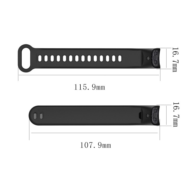 Tillämpligt intelligent armband armband armband tpu rem hälsa slitage övervakning klockarmband för huawei rongyao 3
