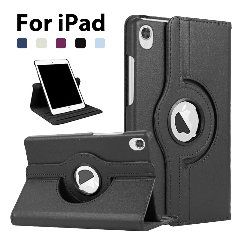 Para iPad Pro 11 12,9 12 9 2022 Air 4 5 Funda para iPad 10th 10,9 Generación 10,2 7th 8th 9th accesorios de cubierta con soporte giratorio